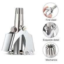 Load image into Gallery viewer, Manual Stainless Steel Nose Hair Trimmer
