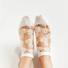Load image into Gallery viewer, Translucent Daisy Socks