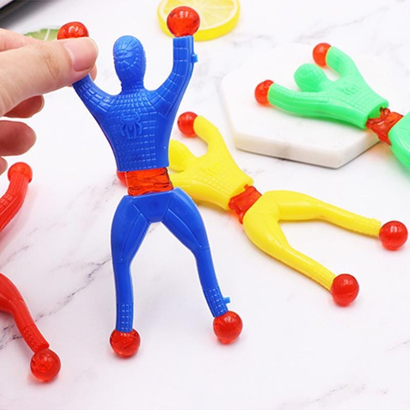 🎨WALL CLIMBING TOY SPIDER MAN(10PCS)🎨