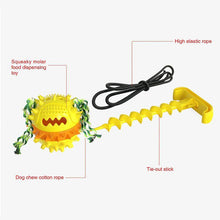 Load image into Gallery viewer, Pet Rope Ball Outdoor Training Toy