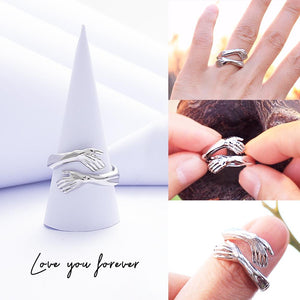 2022 New-Couple Hug Ring