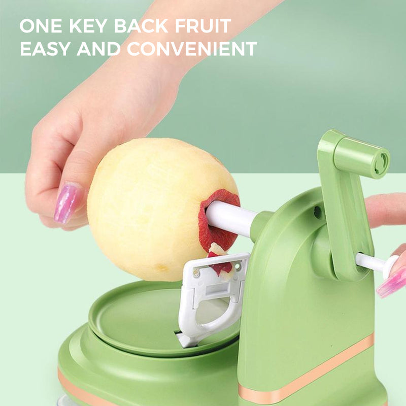 Hand-cranked Apple Peeler