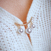 Load image into Gallery viewer, Nail-free Pearl Scarf Ring Waist Buckle