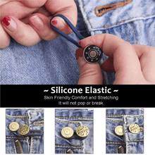 Load image into Gallery viewer, Jeans Retractable Button