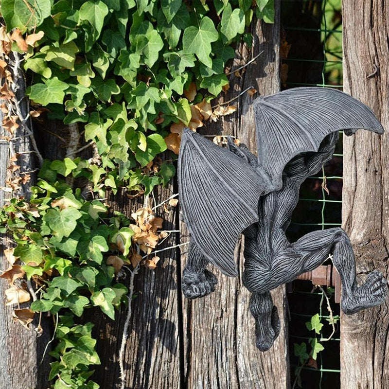 Dragon Winged Gargoyle Fence Hanger