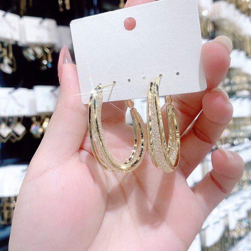 Withinhand Fashion Oval Earrings