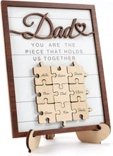 Load image into Gallery viewer, 🔥Mother's day sale🔥Mom&amp; DAD &amp; Children Name Puzzle SET