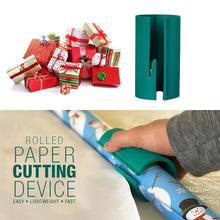 Load image into Gallery viewer, Christmas Gift Wrapping Paper Cutter