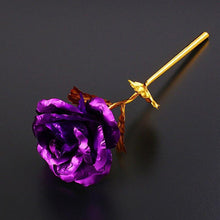 Load image into Gallery viewer, 24K Gold Rose Never wither-Eternal love