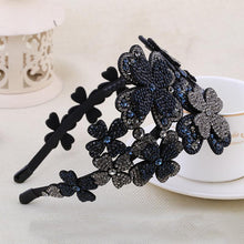 Load image into Gallery viewer, Crystal Flower Headband