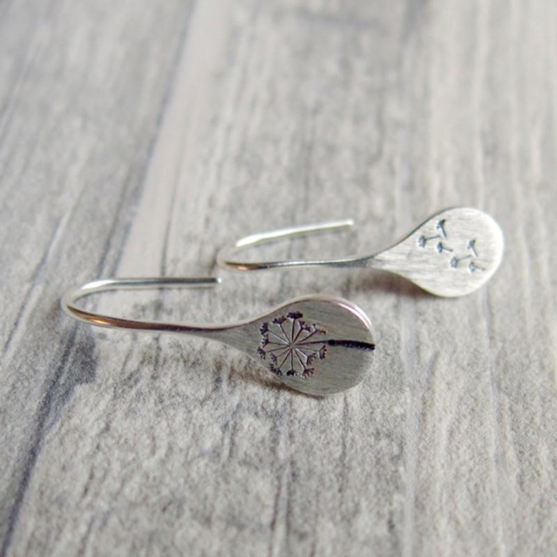 Nature-inspired Dandelion Earrings