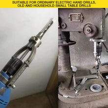 Load image into Gallery viewer, Woodworking Square Hole Drill Bits Adapter Bracket