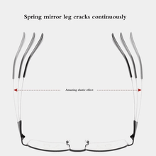 Load image into Gallery viewer, Titanium Progressive Far and Near Dual-use Reading Glasses