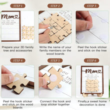 Load image into Gallery viewer, 🔥Mother's day sale🔥Mom&amp; DAD &amp; Children Name Puzzle SET