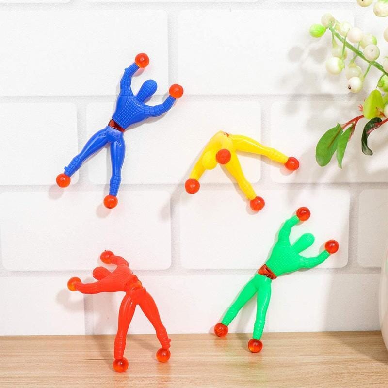 🎨WALL CLIMBING TOY SPIDER MAN(10PCS)🎨