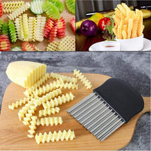 Load image into Gallery viewer, Stainless Steel Crinkle Chopper
