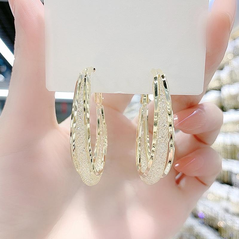 Withinhand Fashion Oval Earrings