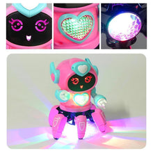 Load image into Gallery viewer, Electric Singing Dancing Lighting Robot Toy