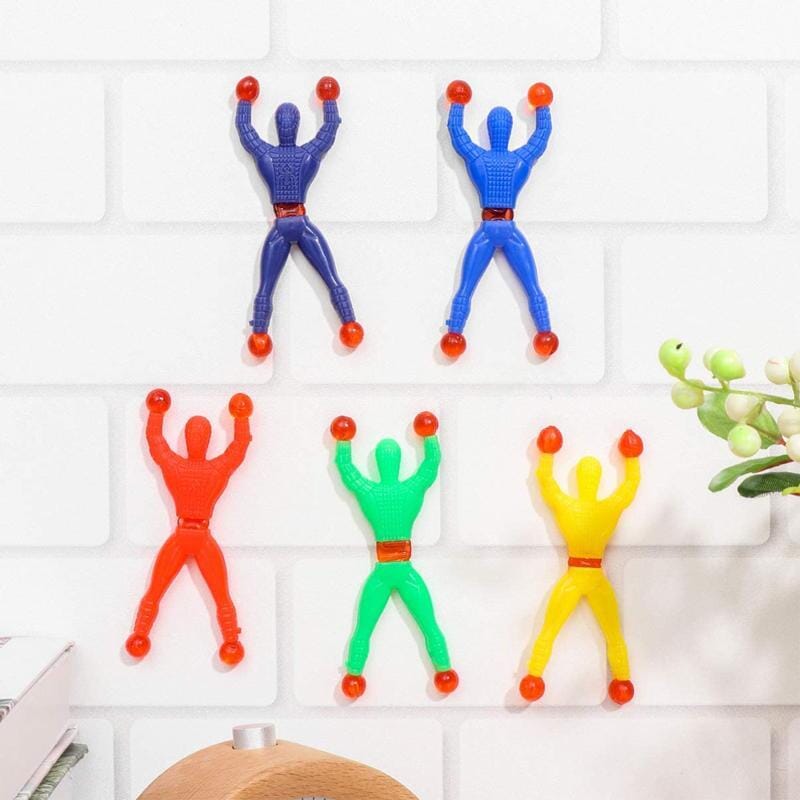 🎨WALL CLIMBING TOY SPIDER MAN(10PCS)🎨