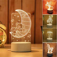 Load image into Gallery viewer, 3D Night Light Usb