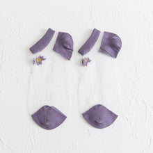 Load image into Gallery viewer, Translucent Daisy Socks