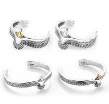 Load image into Gallery viewer, Silver eagle bracelet