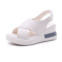 Load image into Gallery viewer, Women's Open Toe Platform Fish Mouth Slippers &amp; Sandals