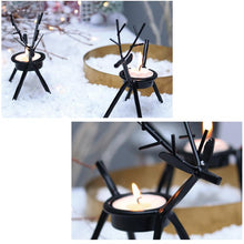 Load image into Gallery viewer, Reindeer Tea Light Holders