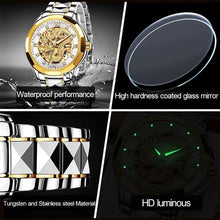Load image into Gallery viewer, Fashionable Embossed Golden Dragon Watch