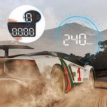Load image into Gallery viewer, Car Portable Speed Monitor