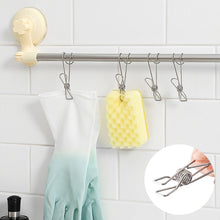 Load image into Gallery viewer, Stainless Steel Clothes Pins Hook Clip