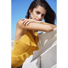 Load image into Gallery viewer, Falbala Solid One-Piece Swimsuit