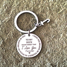 Load image into Gallery viewer, TO MY SON/DAUGHTER Keychain