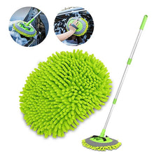 Load image into Gallery viewer, Three-section Telescopic Car Wash Mop