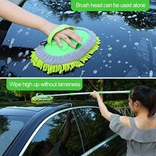 Load image into Gallery viewer, Three-section Telescopic Car Wash Mop