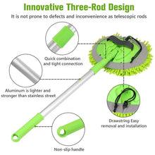 Load image into Gallery viewer, Three-section Telescopic Car Wash Mop