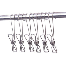 Load image into Gallery viewer, Stainless Steel Metal Long Tail Clip