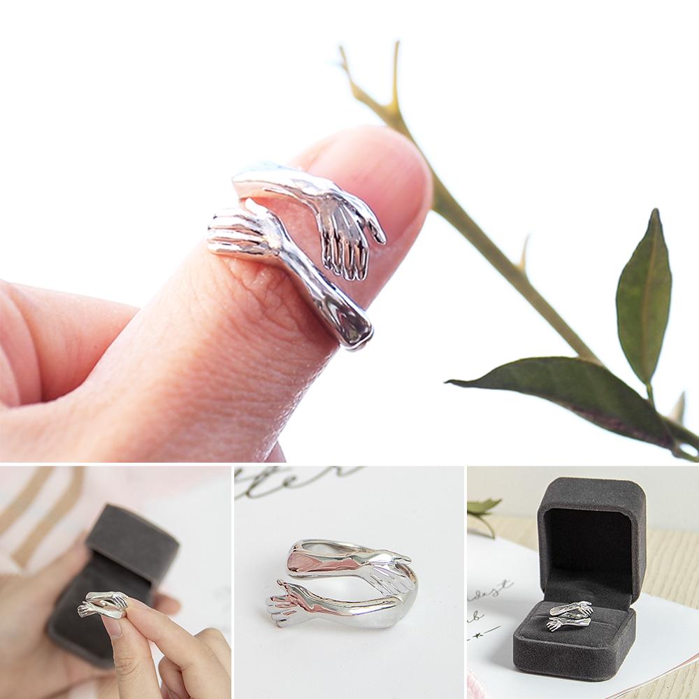 2022 New-Couple Hug Ring