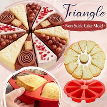 Load image into Gallery viewer, Triangle Non-Stick Silicone Cake Mold