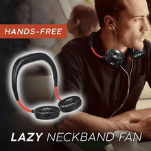 Load image into Gallery viewer, Rechargeable Mini Neck Fans