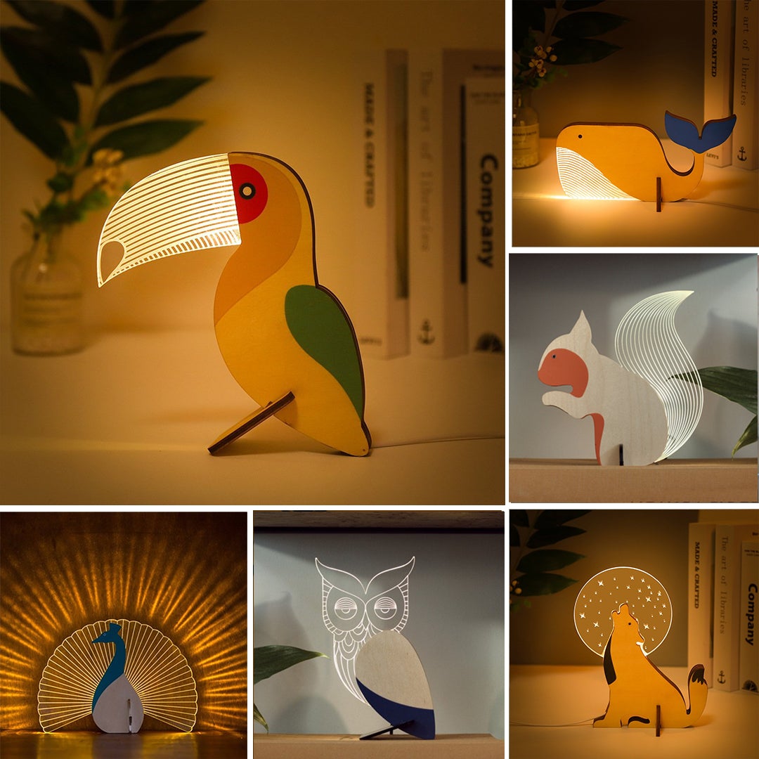 Creative Animal Decorative Night Lamp