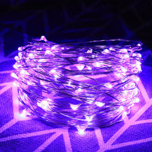 Load image into Gallery viewer, Christmas USB remote control copper wire light string
